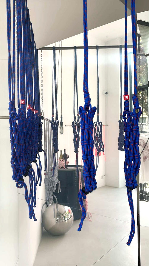 The Glass Holder - Royal Blue